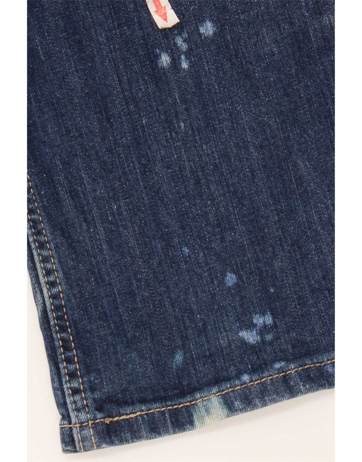 Levi's ženske 524 ravne traperice W29 L32 plavi pamuk