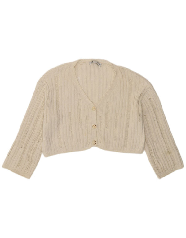 Preveliki ženski balero džemper Zara UK 10 Small Off White