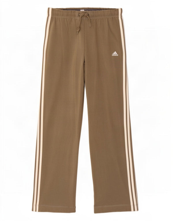 Adidas ženske hlače za trenirku UK 12, pamuk kaki boje srednje veličine