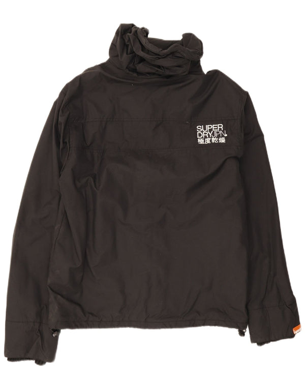 Superdry muška vjetrovka s kapuljačom UK 44 2XL crni najlon
