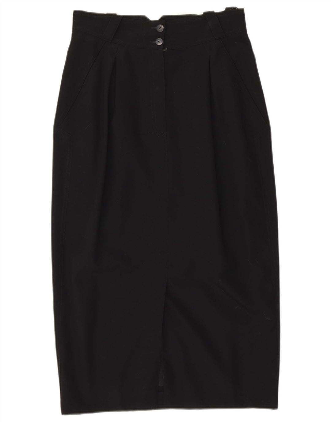 LAUREL ženska midi suknja EU 38 srednje veličine W28 crna vuna