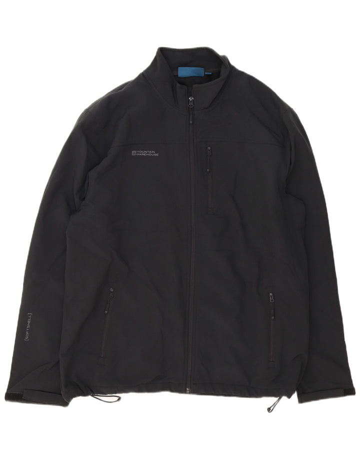 MOUNTAIN WAREHOUSE muška vjetrovka jakna UK 44 2XL crni poliester