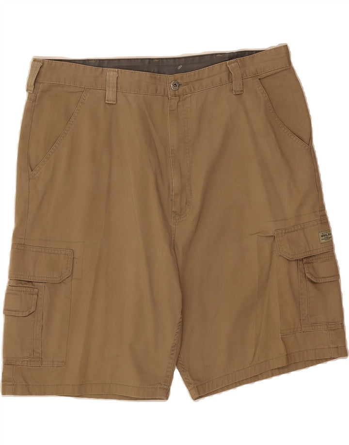 WRANGLER Mens Cargo Shorts W38 XL Brown Vintage Wrangler and Second-Hand Wrangler from Messina Hembry 