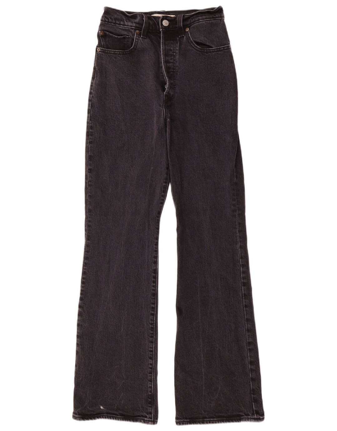 Levi's ženske traperice visokog rasta W27 L31 sivi pamuk