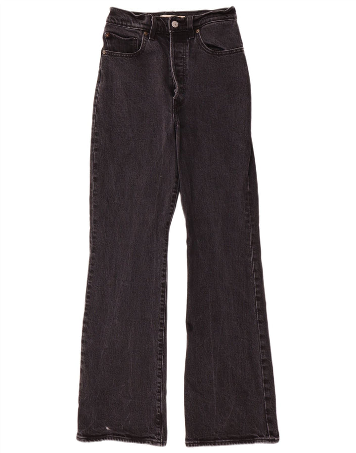 Levi's ženske traperice visokog rasta W27 L31 sivi pamuk