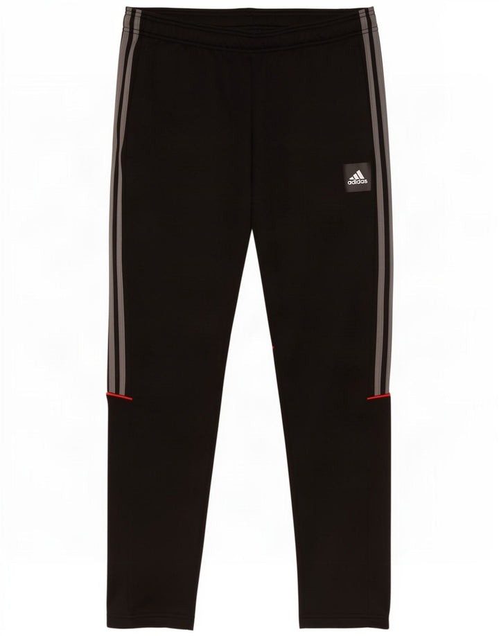 Adidas muške Aeroready hlače za trenirku, velike crne poliesterske hlače