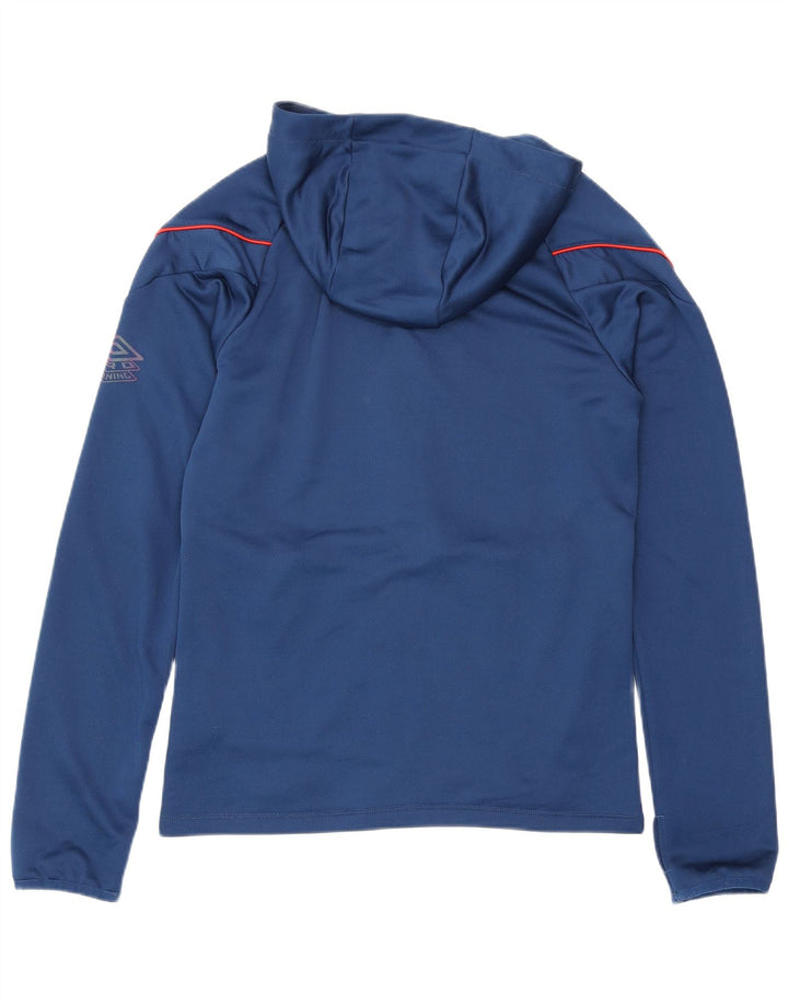 Umbro muška trenirka s kapuljačom, mala tamnoplava poliesterska