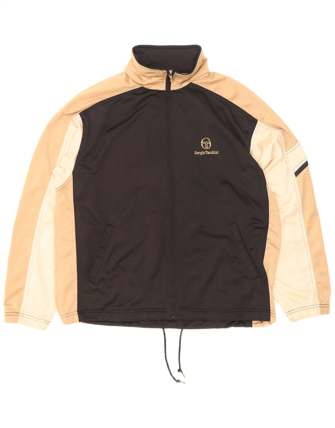 Sergio Tacchini muška trenirka gornja jakna XL crne boje
