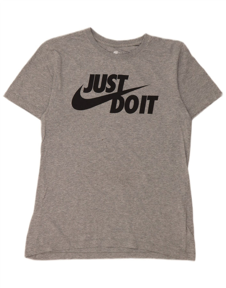 Nike Muška majica kratkih rukava s grafičkim motivima, mali sivi flekasti pamuk