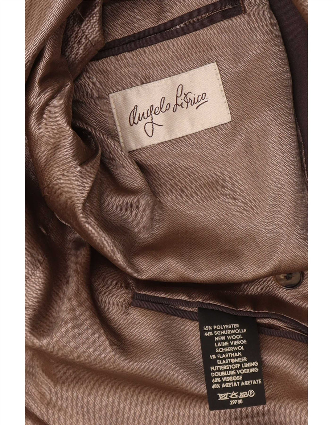 Angelo Litrico Muška jakna s dvostrukim kopčanjem IT 50 Large Brown