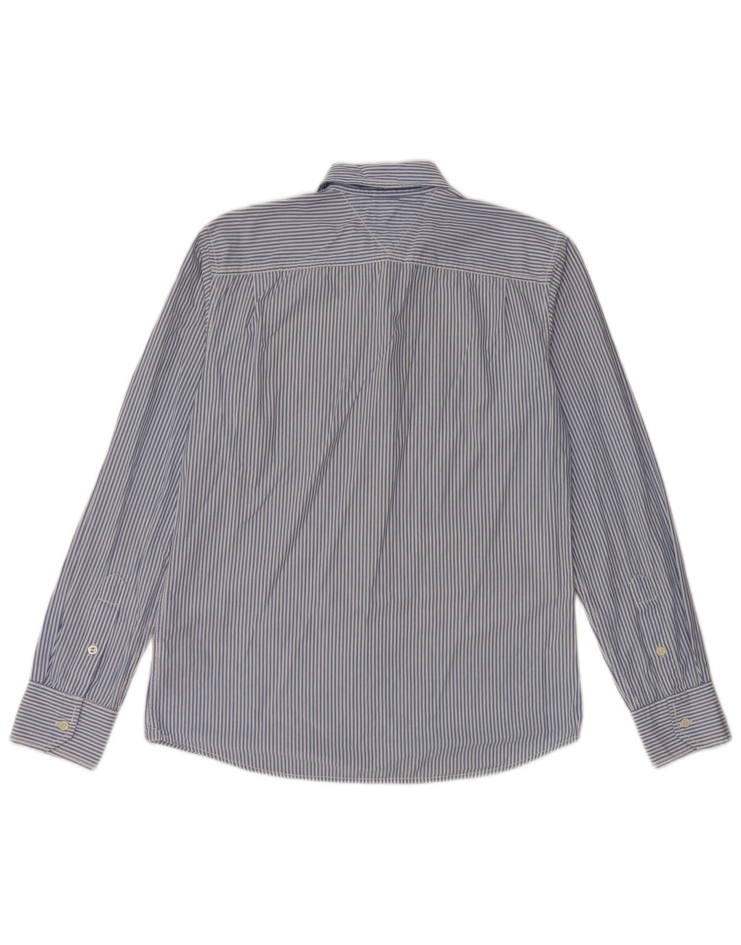 TOMMY HILFIGER Muška uska košulja srednjeg kroja, pamuk na plave pruge