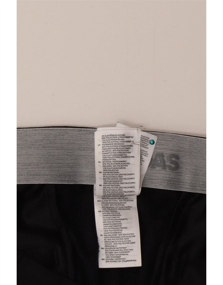 Adidas muške uske chino hlače W34 L32 crni poliester