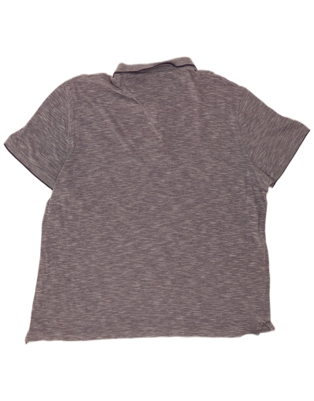 MASSIMO DUTTI Muška polo majica ležernog kroja 2XL tamnoplava s flekama