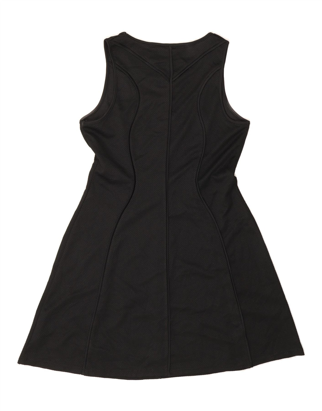 MOSSIMO Womens Sleeveless A-Line Dress UK 16 Large Black Polyester Vintage Mossimo and Second-Hand Mossimo from Messina Hembry 