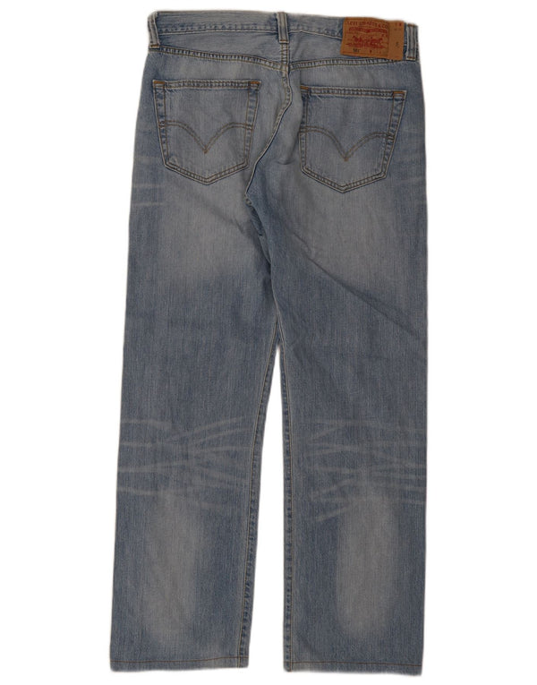Levi's muške 501 ravne traperice W34 L30 plave