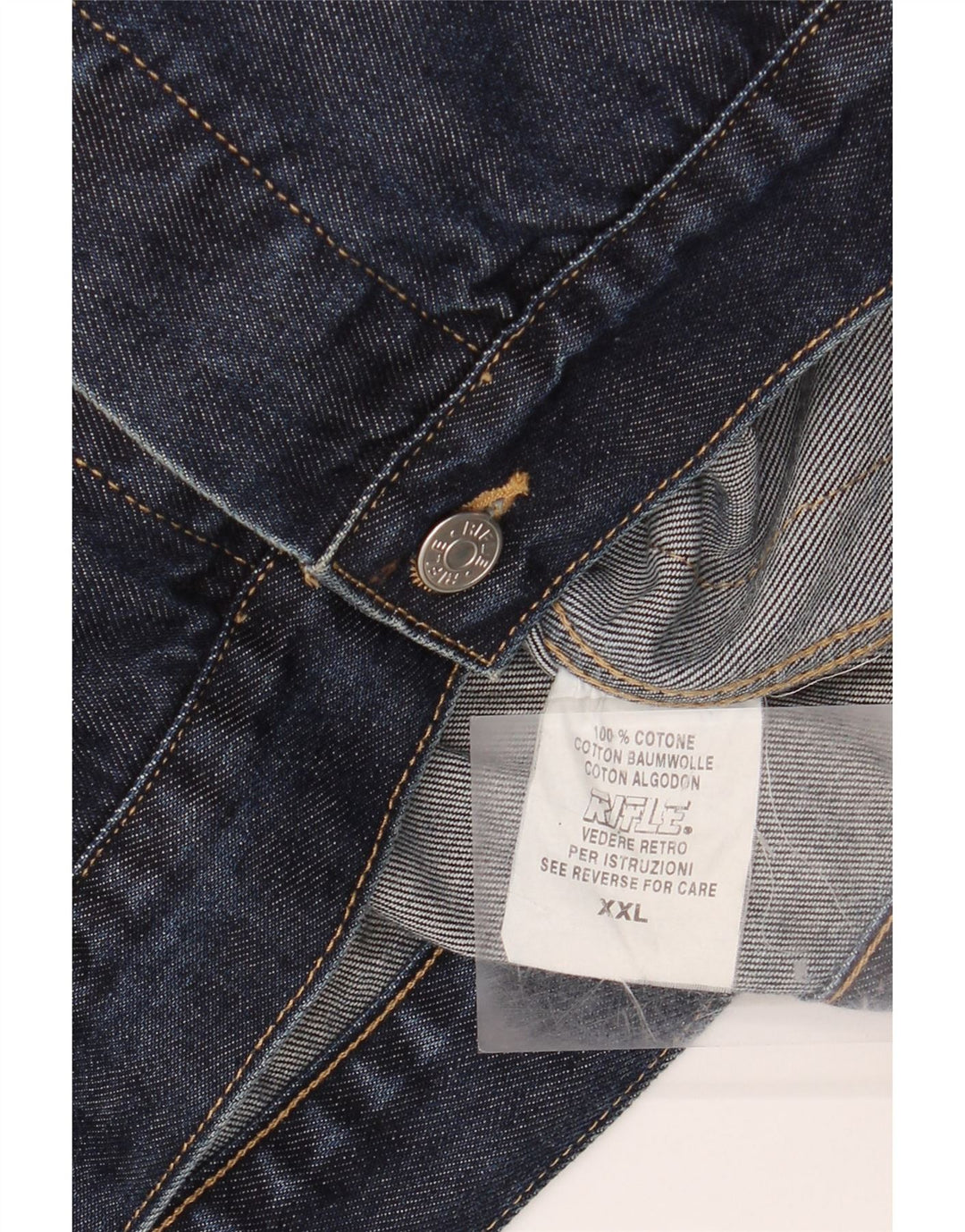 RIFLE muška traper jakna UK 44 2XL plavi pamuk