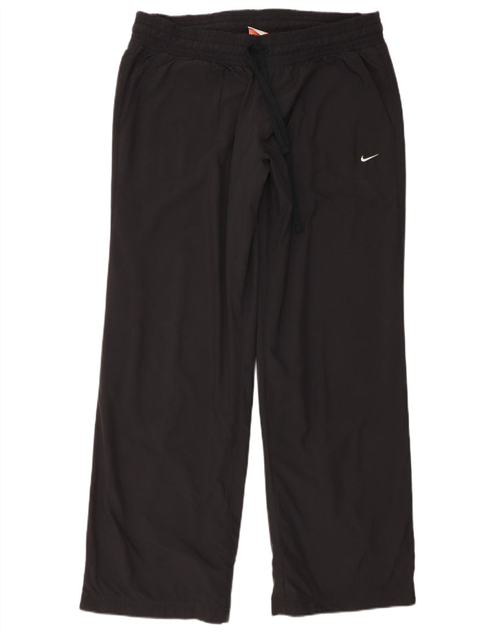 Nike muške hlače za trenirku, velike crne poliesterske hlače