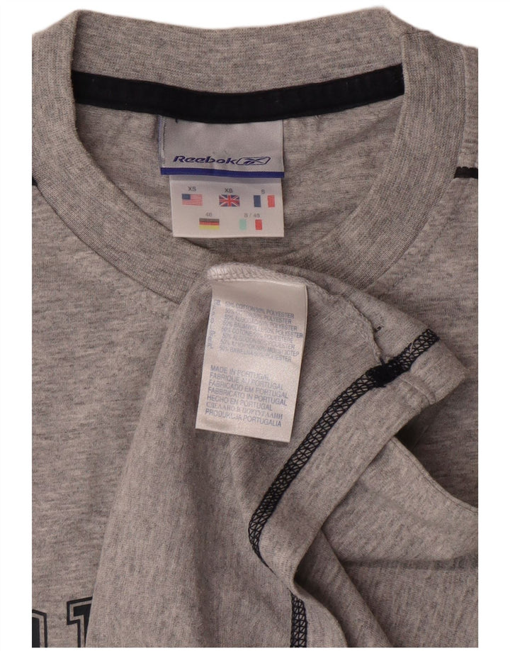 Reebok muški grafički prsluk XS sivi pamuk