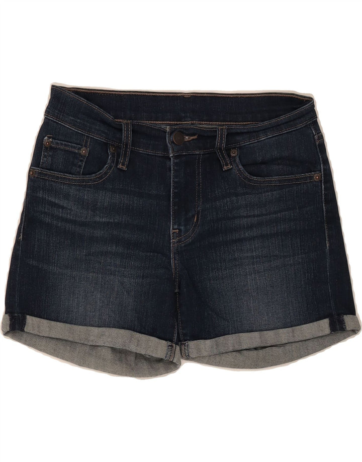 LEVI'S Womens Denim Shorts W26 Small Navy Blue Cotton Vintage Levi's and Second-Hand Levi's from Messina Hembry 