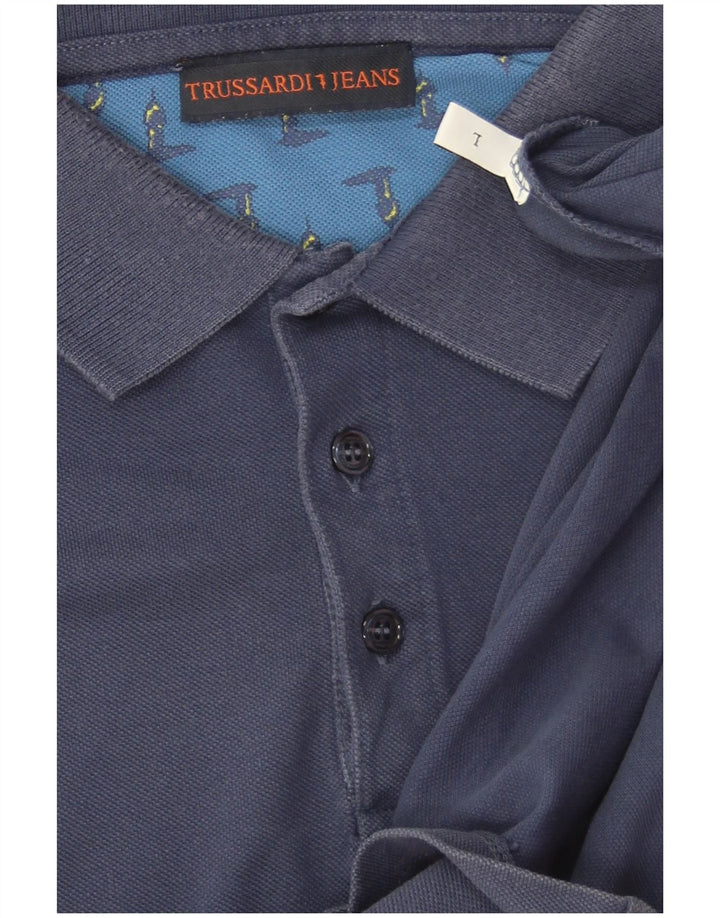 Trussardi Jeans muška polo majica velika tamnoplava