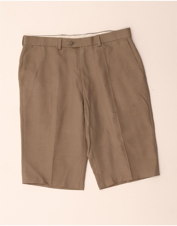 Marks & Spencer muške chino kratke hlače W34 veliki bež poliester