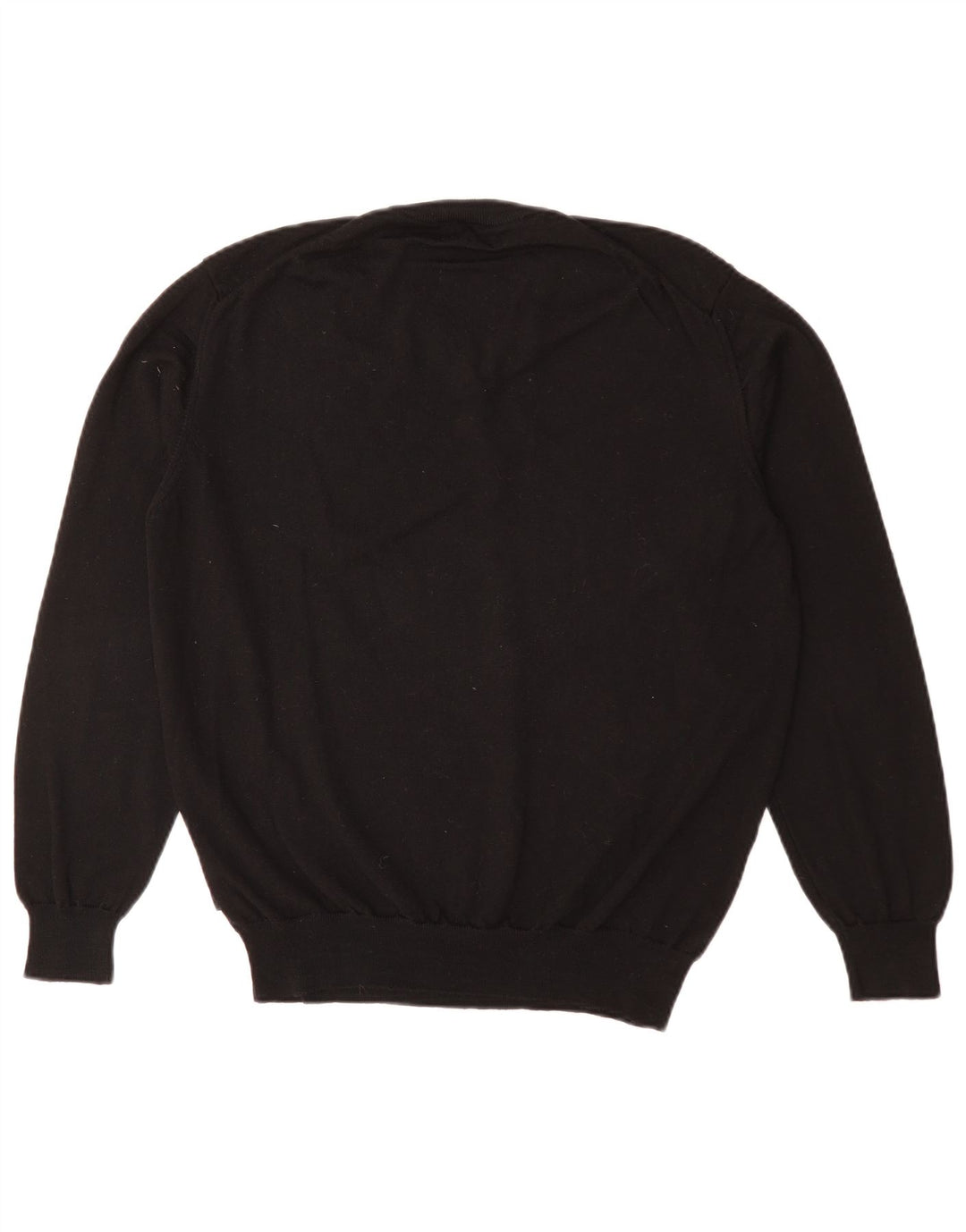 HUGO BOSS Muški džemper s V-izrezom srednje crne boje