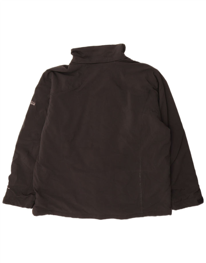 Columbia muška vjetrovka jakna UK 42 XL crni poliester