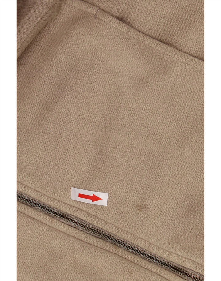 PUMA ženska gornja jakna trenirke UK 14 srednje bež pamuk