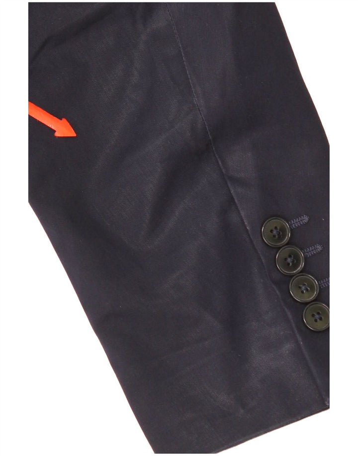 Zara muška jakna sa 2 gumba EU 52 velika tamnoplava viskoza