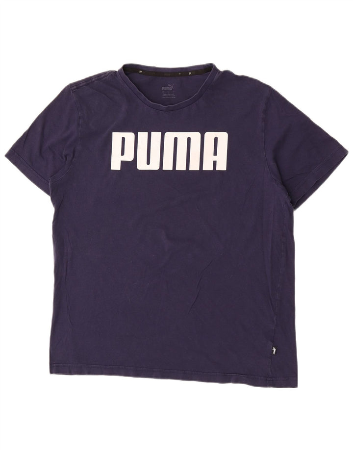 Velika muška majica kratkih rukava Puma Graphic, tamnoplava