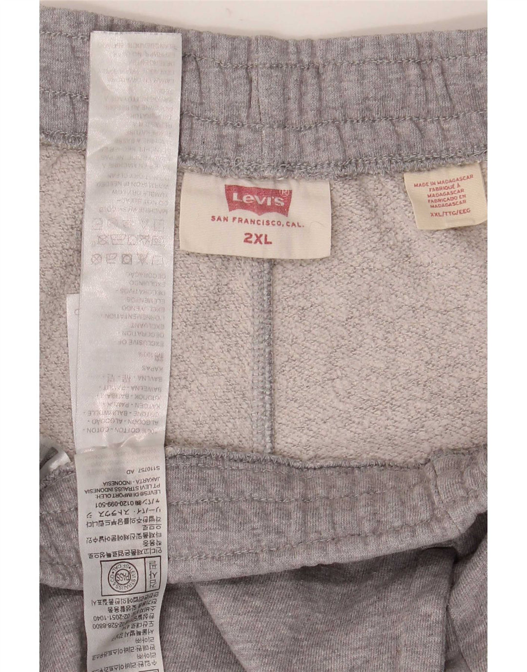 Levi's muška trenirka hlače Joggers 2XL sivi pamuk