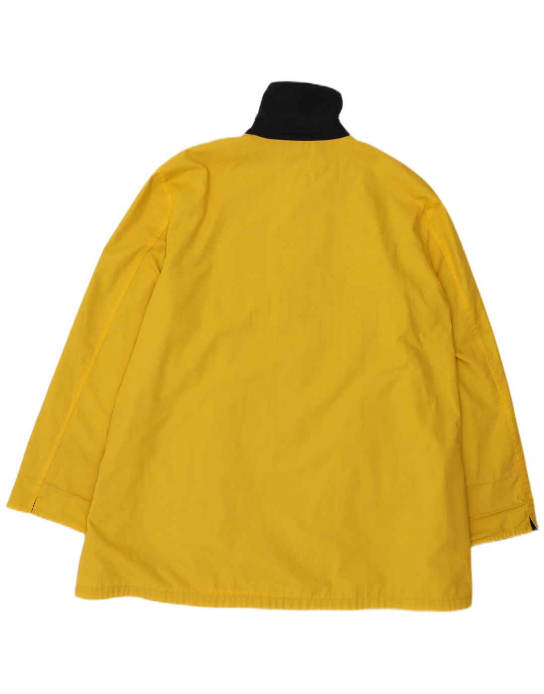 Vintage ženski prekomjerni kaput na dvije strane UK 18 XL tamnoplavi