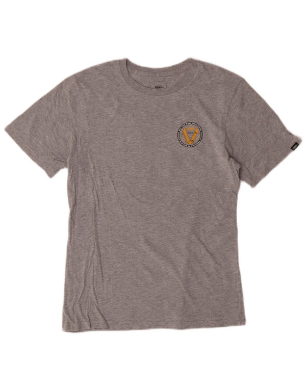 Vans Boys Klasična majica kratkih rukava s grafičkim motivima, 12-13 godina, veliki sivi pamuk