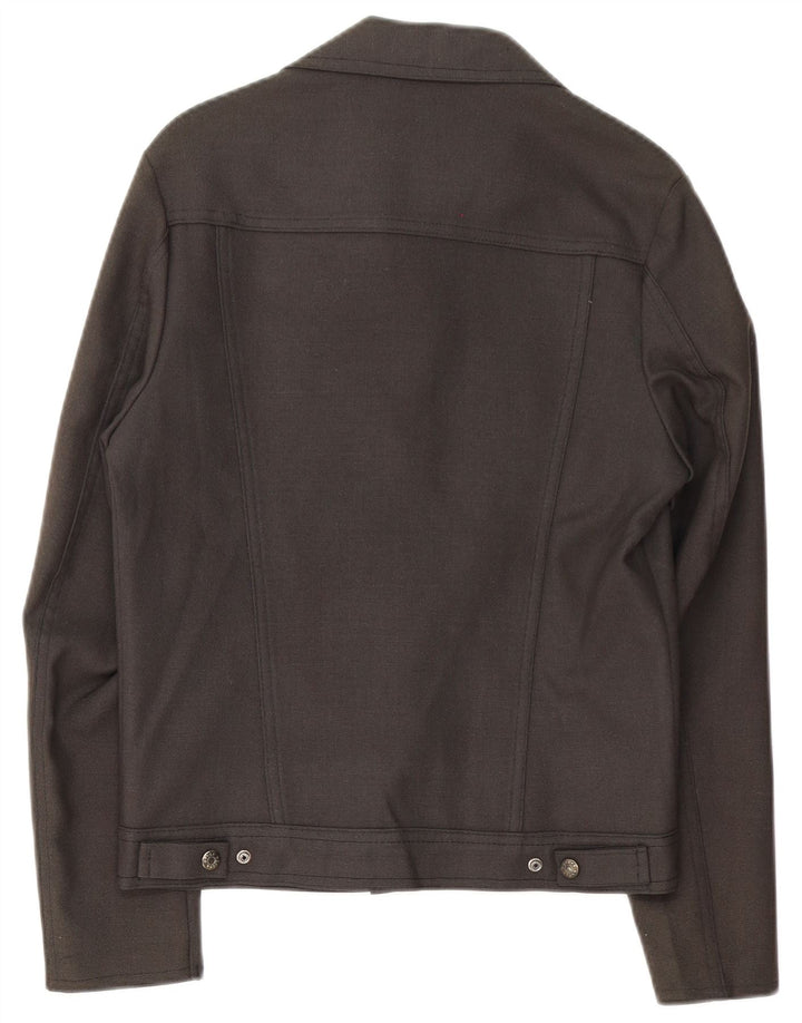 Vintage muška bomber jakna UK 34 XS siva