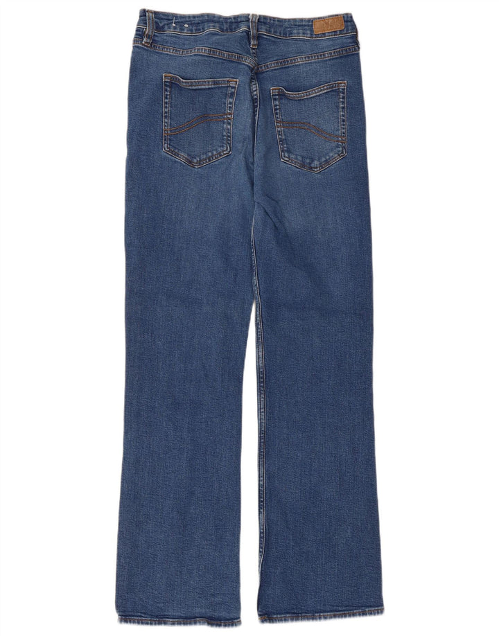 Ženske traperice Fat Face Bootcut UK 12 srednje W30 L29 plavi pamuk