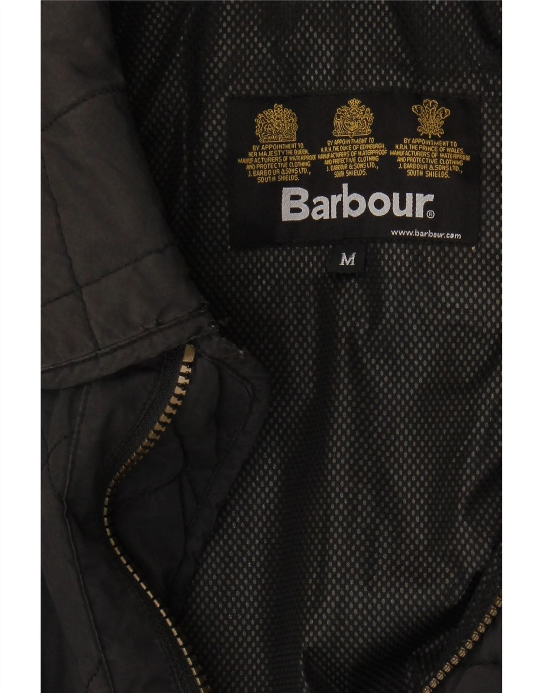Barbour muška prošivena jakna UK 38 srednje crna