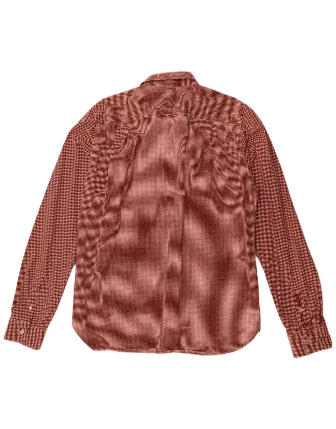 Superdry muška košulja Large Red Gingham pamuk