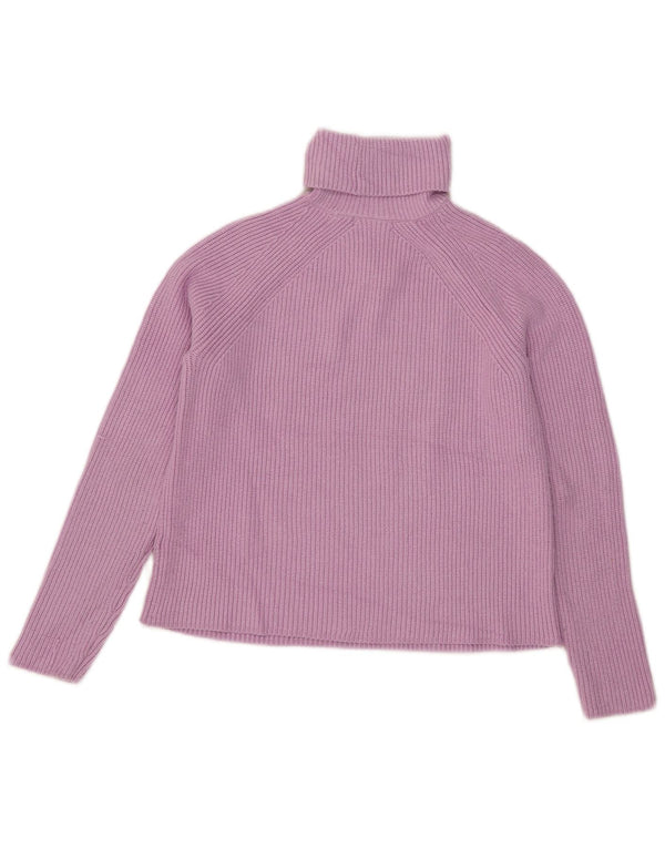 Marks & Spencer ženski kratki pulover s ovratnikom UK 10 Small Purple