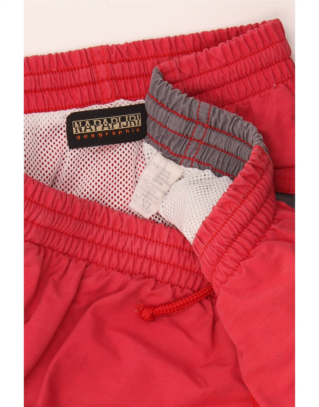 NAPAPIJRI Muške sportske kratke hlače s grafičkim motivima 2XL, crveni pamuk u boji