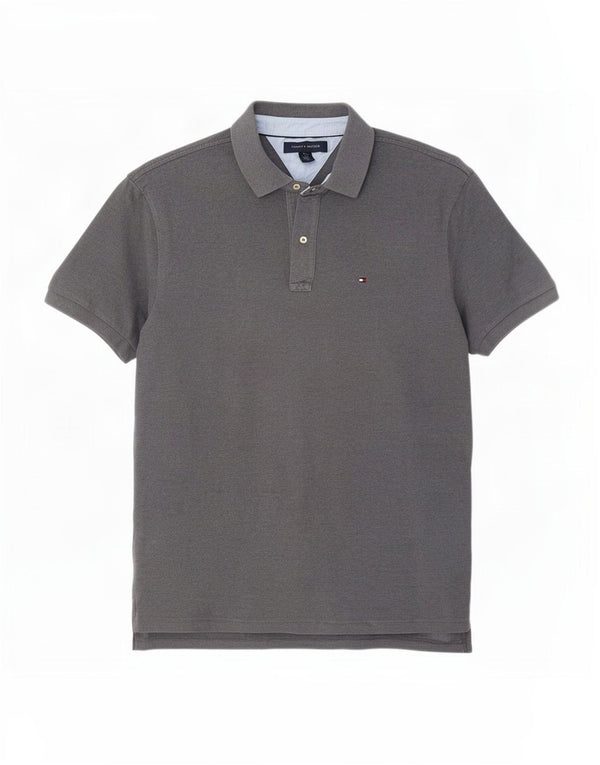 Tommy Hilfiger muška polo majica XL sivi pamuk