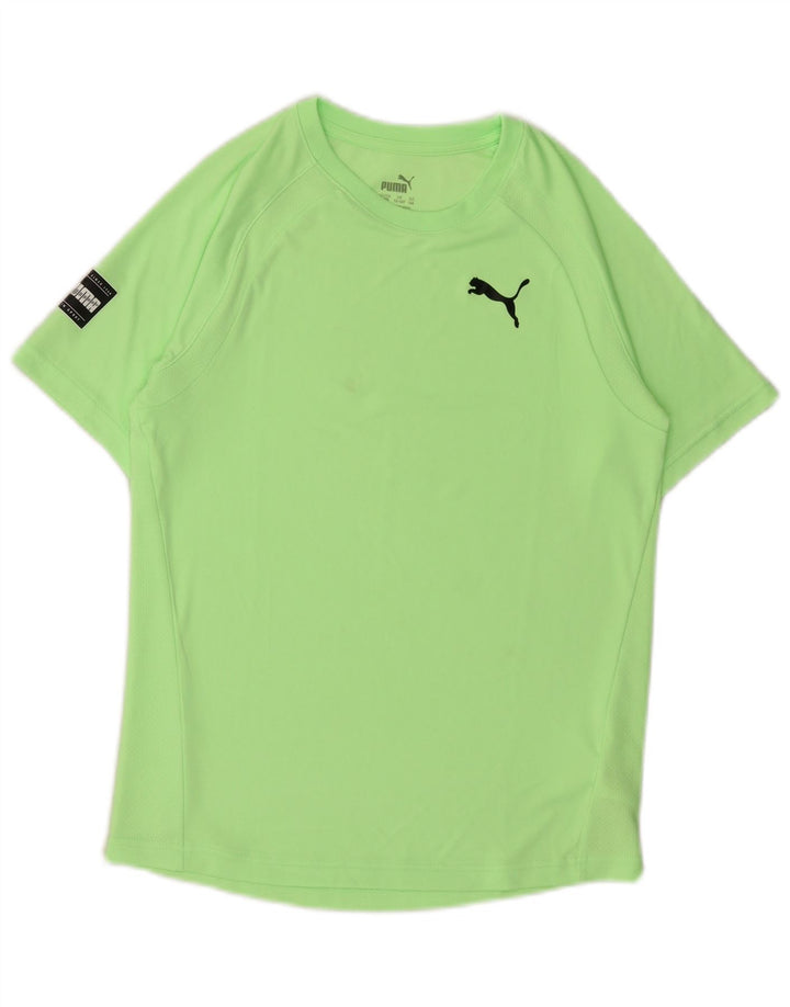 PUMA 2-dijelni set za dječake 13-14 godina, zeleni poliester u boji