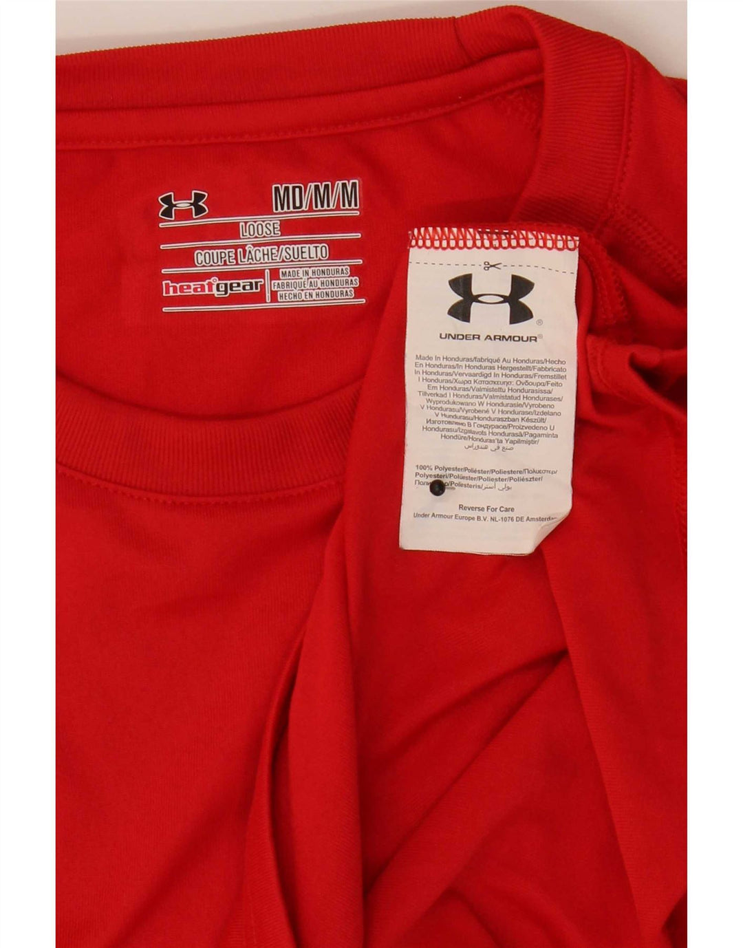 Under Armour muška majica Heat Gear Top srednji crveni poliester