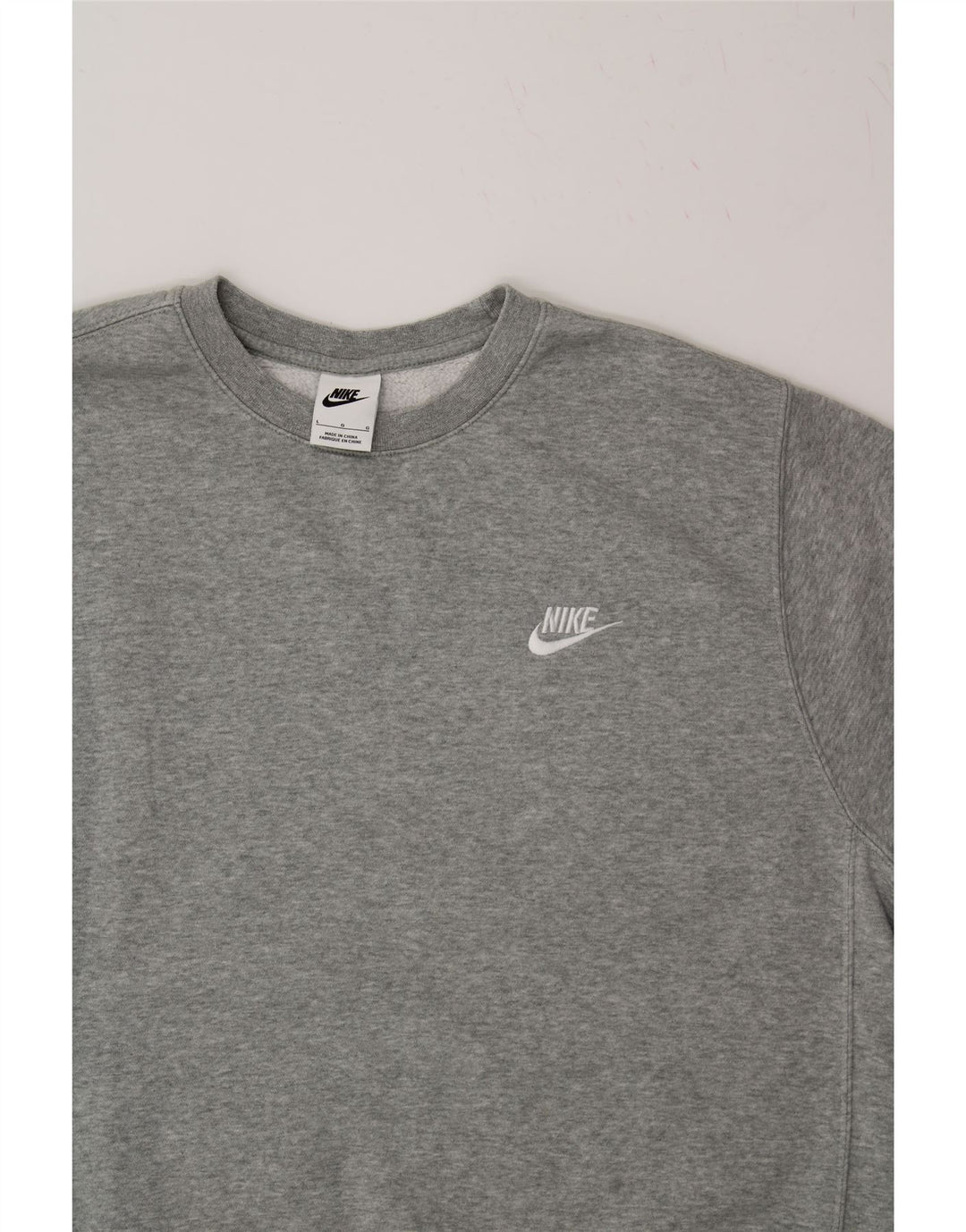 NIKE Muška majica s kratkim rukavima Veliki sivi pamuk