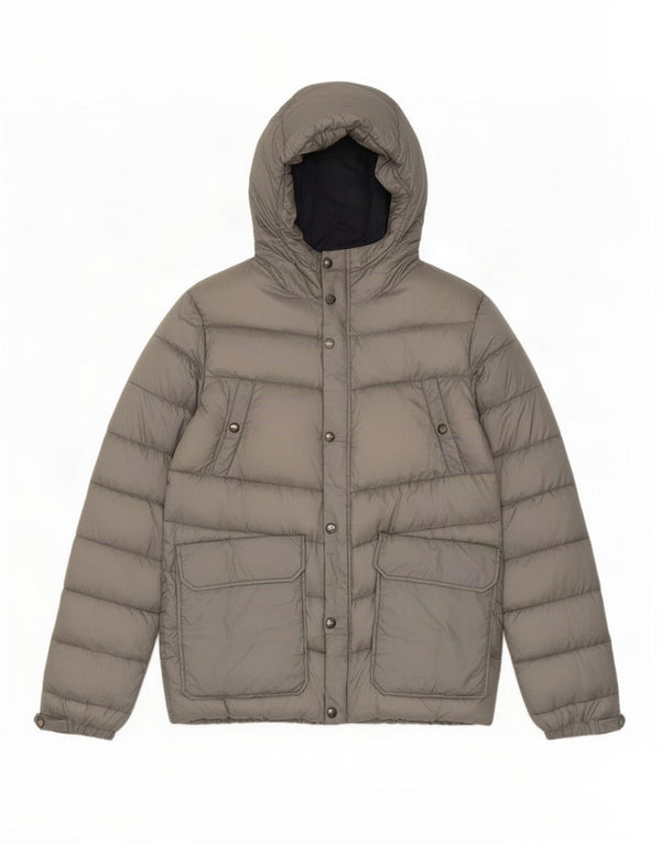 Woolrich muška podstavljena jakna s kapuljačom UK 40 velika siva