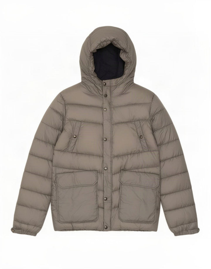 Woolrich muška podstavljena jakna s kapuljačom UK 40 velika siva