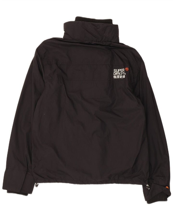 Superdry ženska jakna s grafičkom vjetrovkom UK 16 velika crna