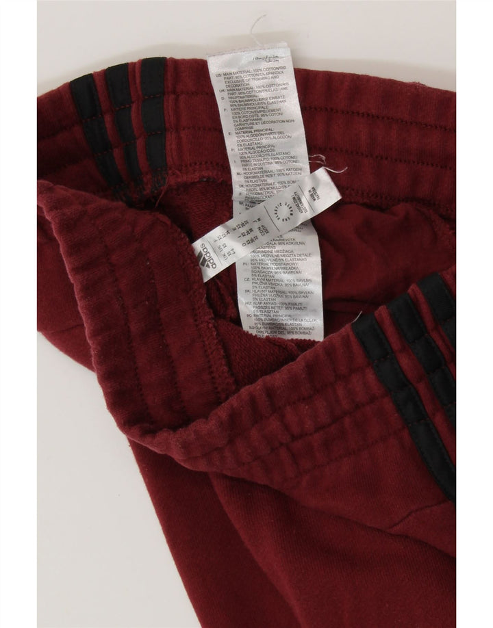 ADIDAS Ženska trenirka Hlače Joggers UK 4/6 XS Bordo pamuk