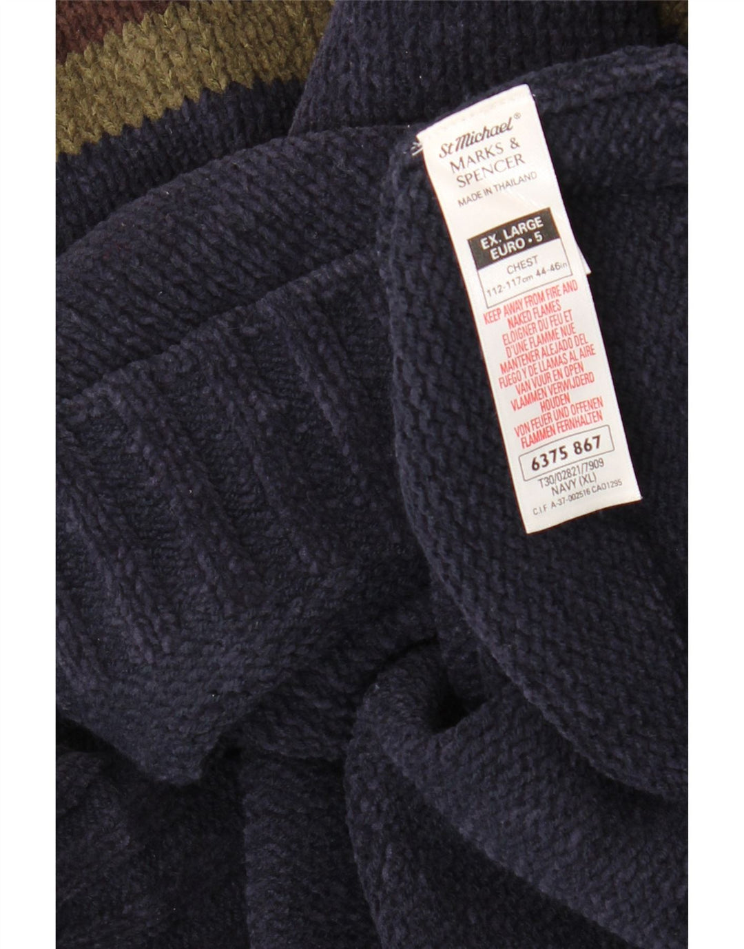 Marks & Spencer muški džemper s kornjačičastim ovratnikom XL tamnoplave boje