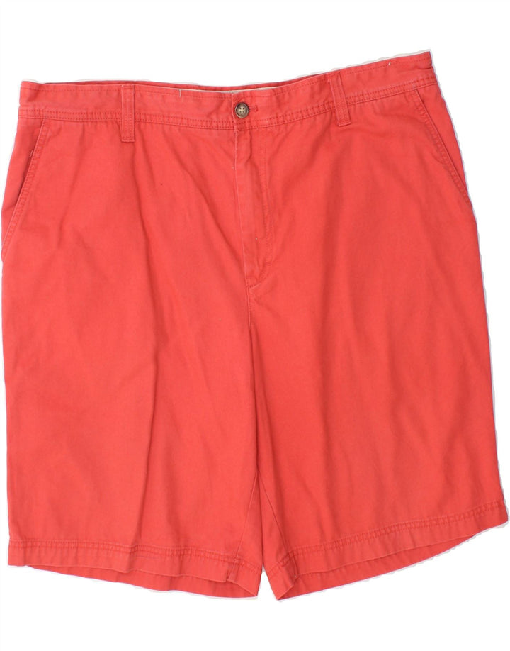 IZOD Mens Chino Shorts W40 XL Red Cotton Vintage Izod and Second-Hand Izod from Messina Hembry 