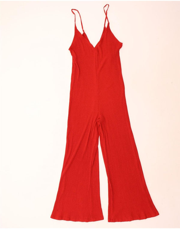 Zara ženski Trafaluc kombinezon bez rukava UK 10 Small Red